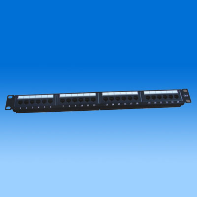 ZH-PP09 CAT6 24 PORTS PATCH PANEL
